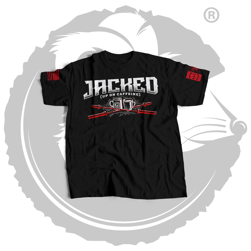 Jacked Up On Caffeine Unisex Tee