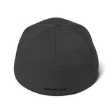 GRat Black Flexfit Structured Twill Cap