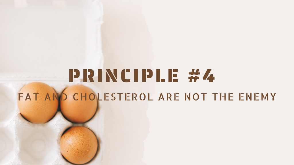 Fat and Cholesterol are not the Enemy