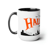 GRO Halloween Two-Tone Coffee Mugs, 15oz