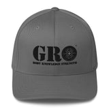 GRO Black Structured Twill Cap